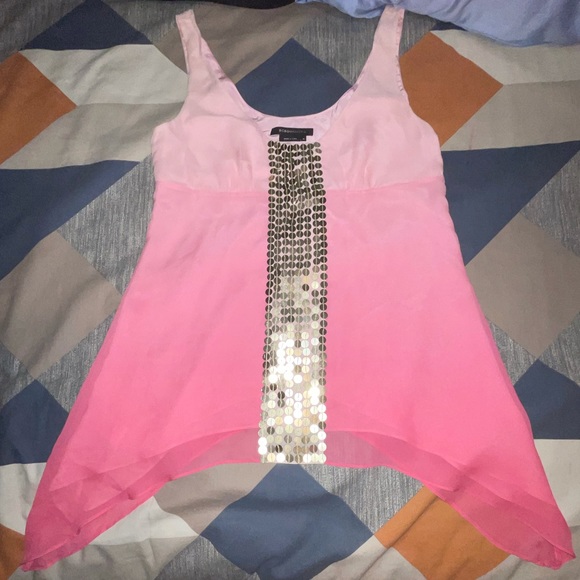 BCBGMaxAzria Tops - 💕100% Silk Top💕Size Med